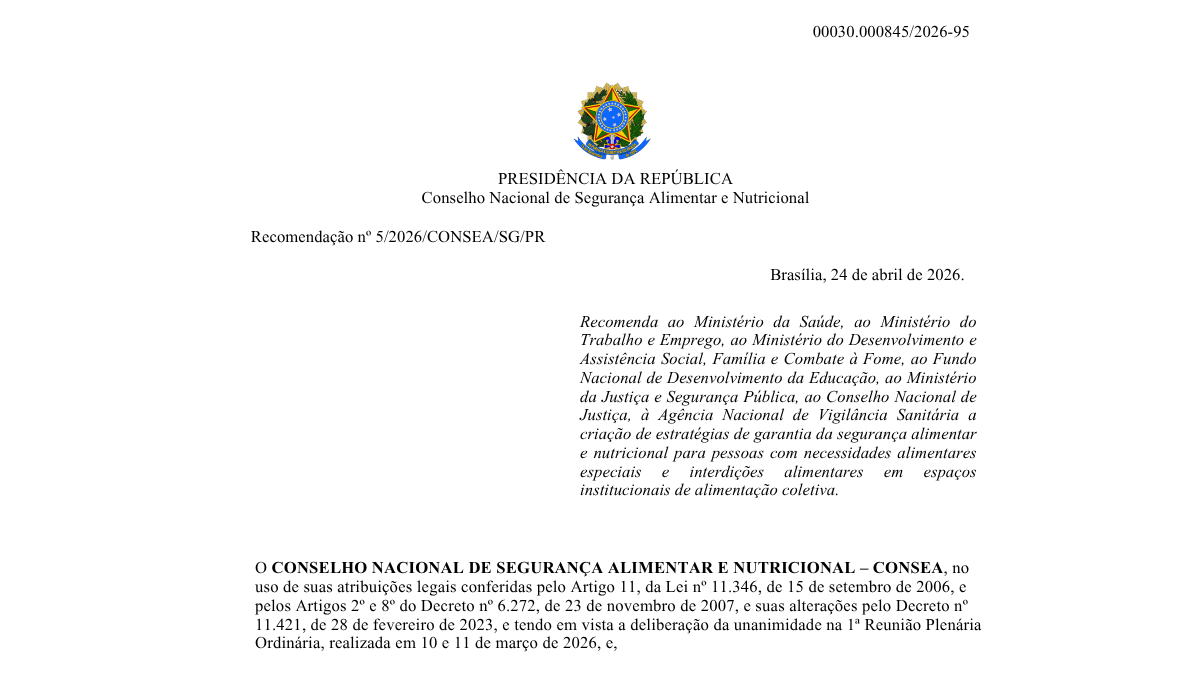 CONSEA 2026