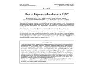 diagnosticar doença celíaca