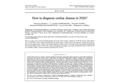 diagnosticar doença celíaca