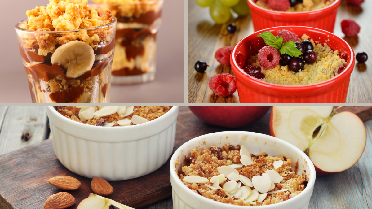 crumble sem glúten